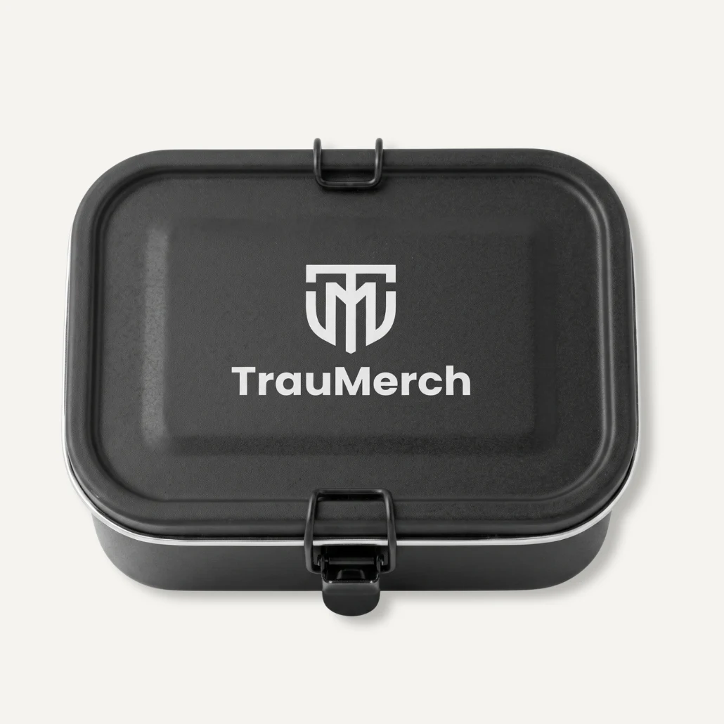 Black Metal Lunchbox